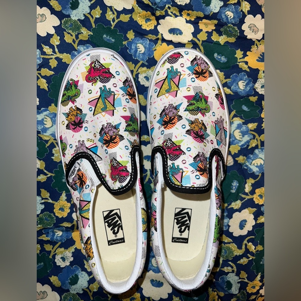 Custom Boys Vans.